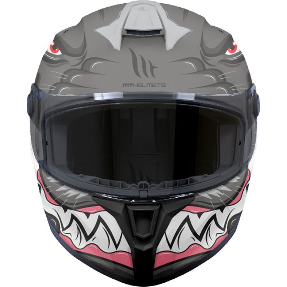 MT Targo S Toby C1 Full Face Helmet Matt Grey