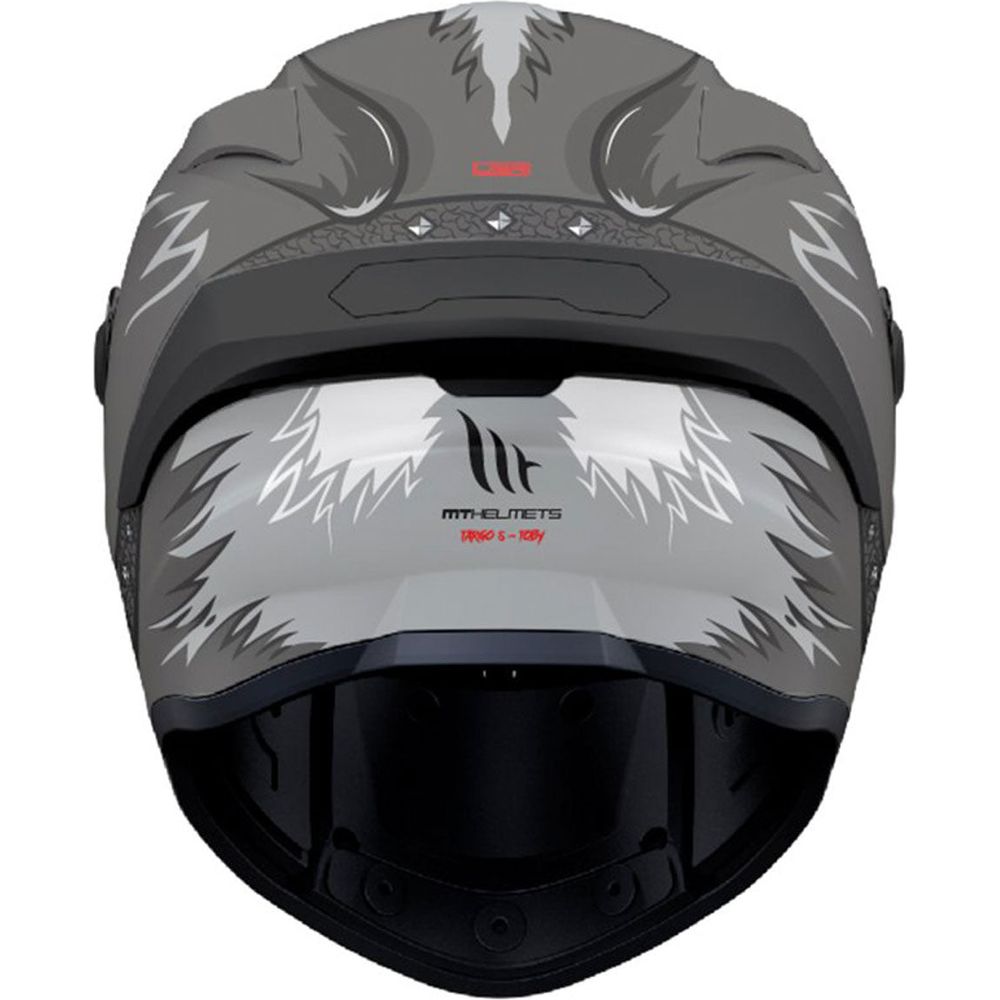 MT Targo S Toby C1 Full Face Helmet Matt Grey