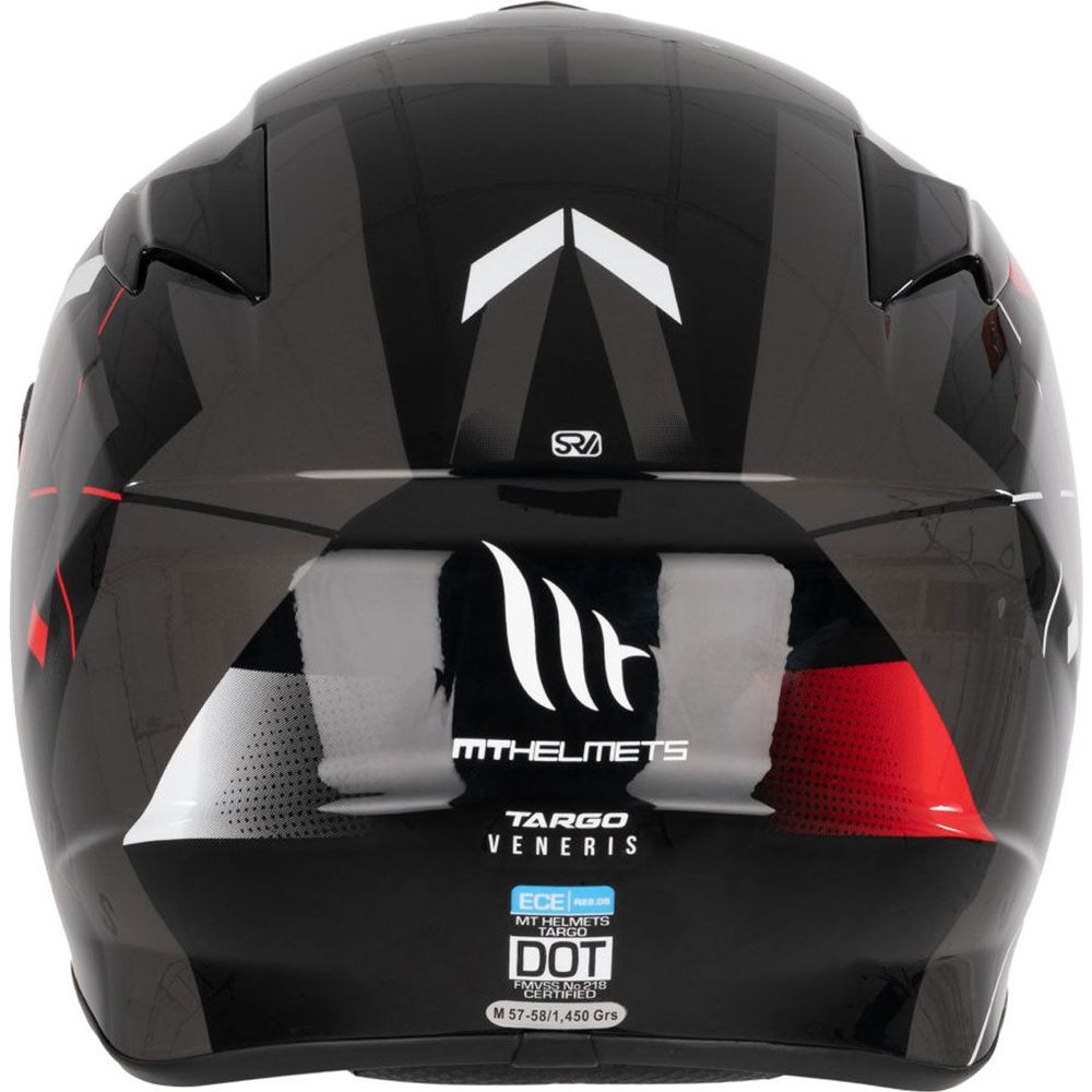 MT Targo Veneris A4 Full Face Helmet Gloss Red