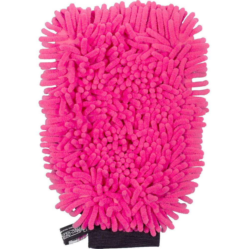 Muc-Off 2 In 1 Chennile Microfibre Washing Mitt Pink