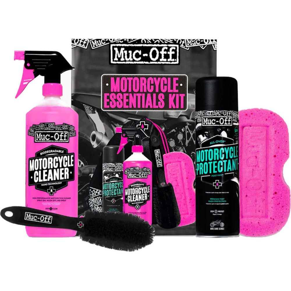 Muc-Off Motorcycle Cleaning Essential Kit