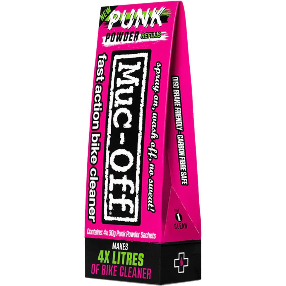 Muc-Off Punk Powder Motorcycle Cleaner - Pack of 4