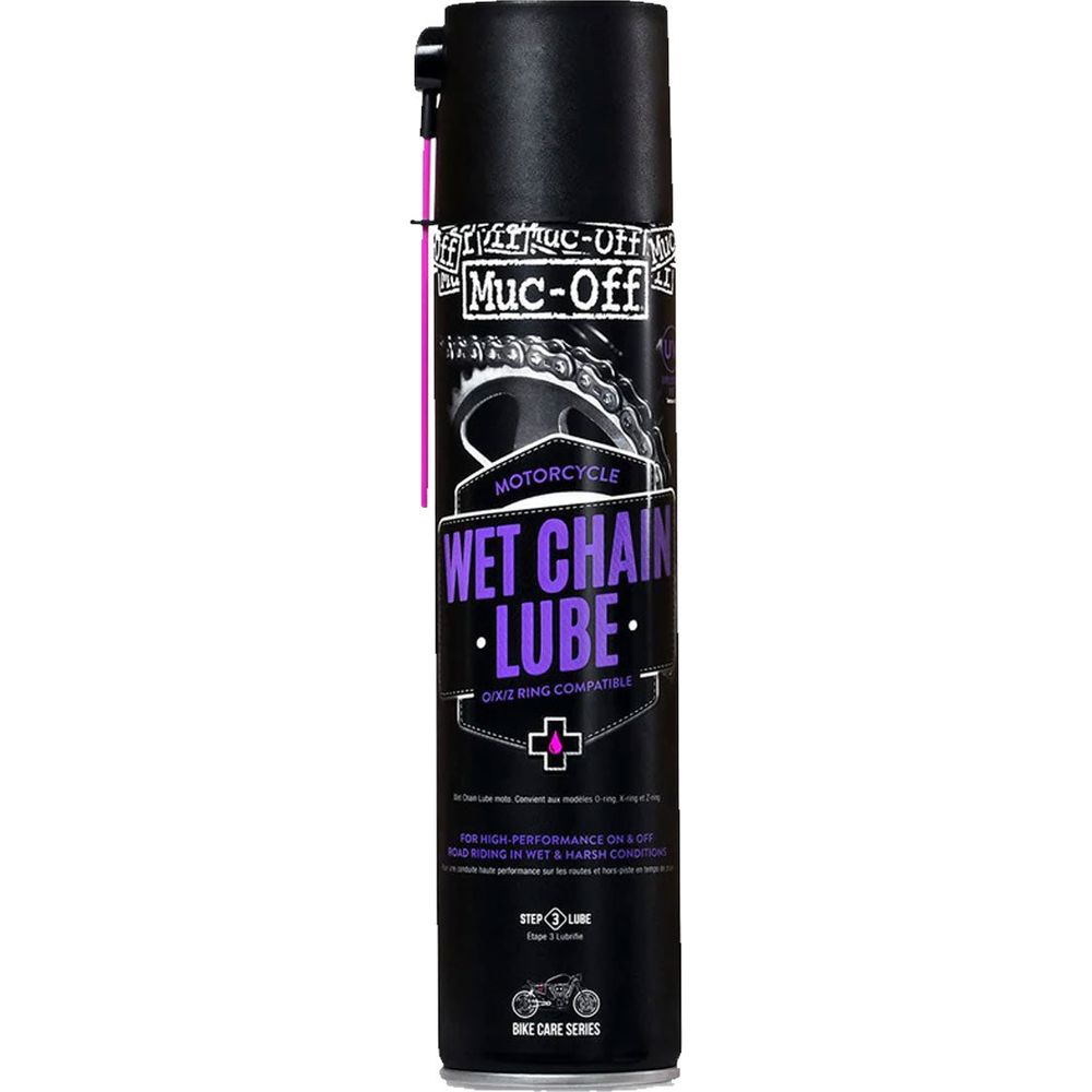 Muc-Off Wet Weather Motorcycle Chain Lube - 400ml