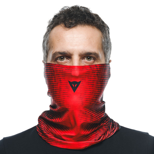 Dainese Coolmax Neck Gaiter Demon Red / Black