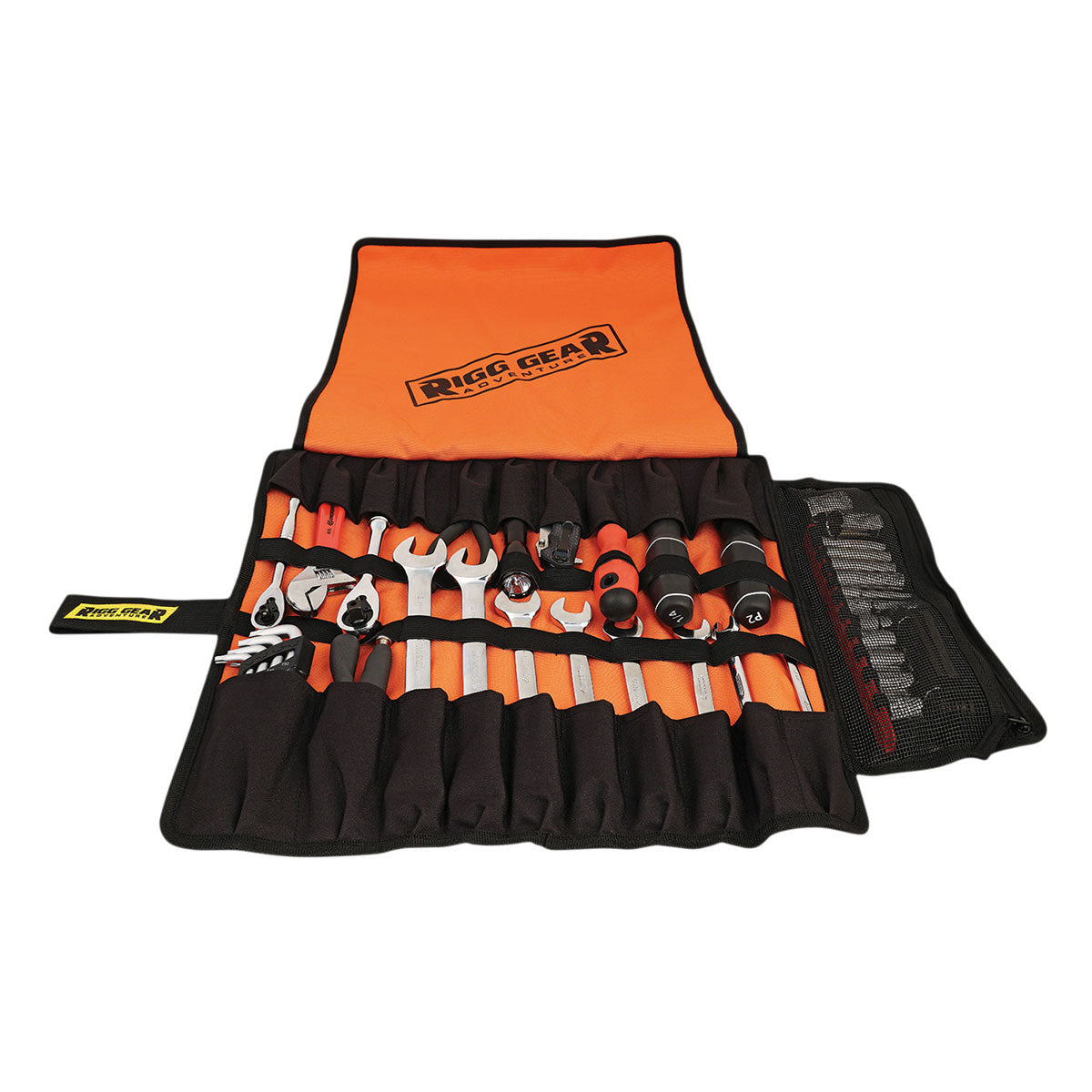 Nelson Rigg Trails End Tool Roll Bag Black / Orange