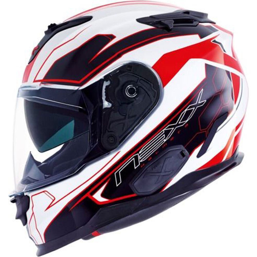 Nexx X.T1 Full Face Helmet Lotus Red / White