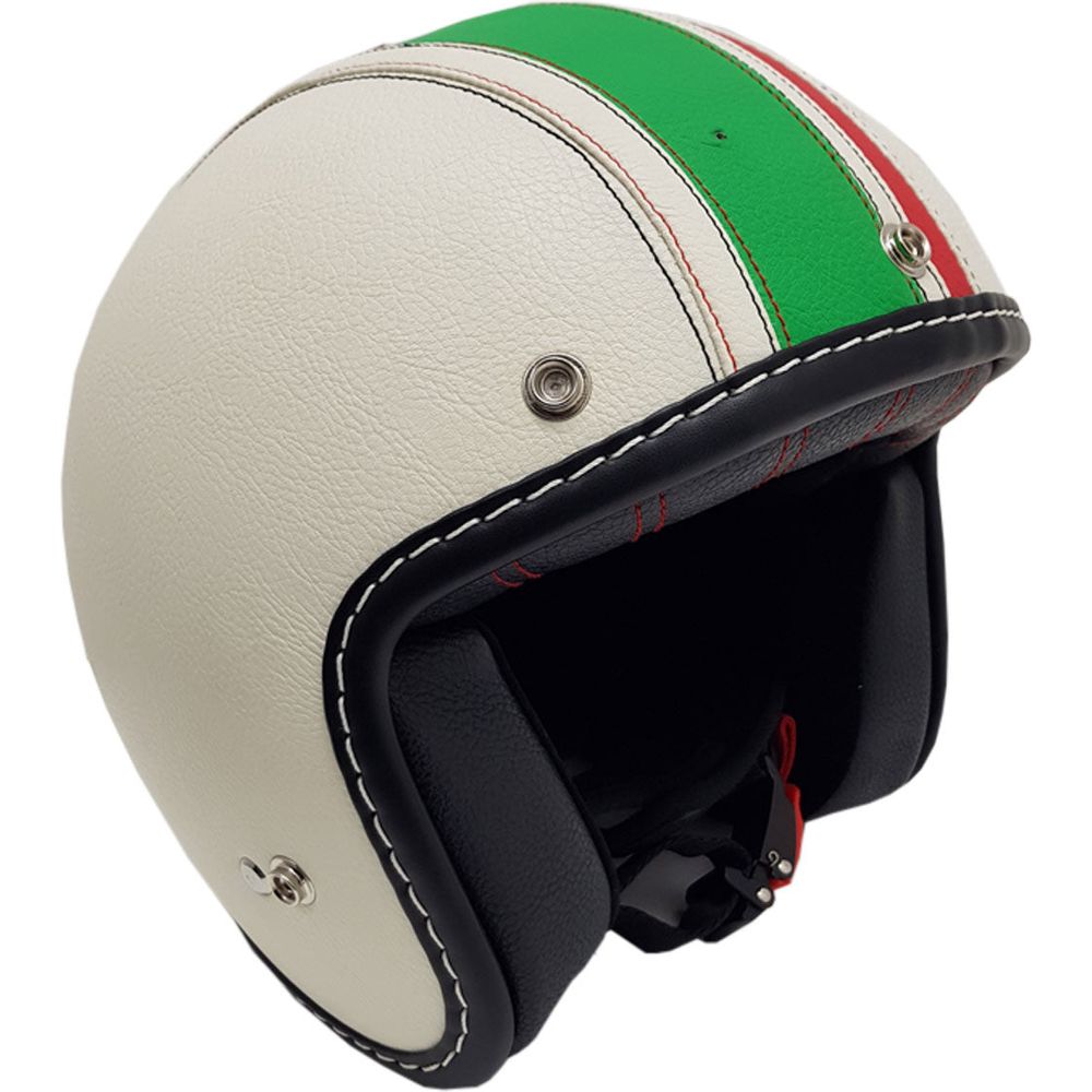 Nitro X580 LE Open Face Helmet White / Red / Green