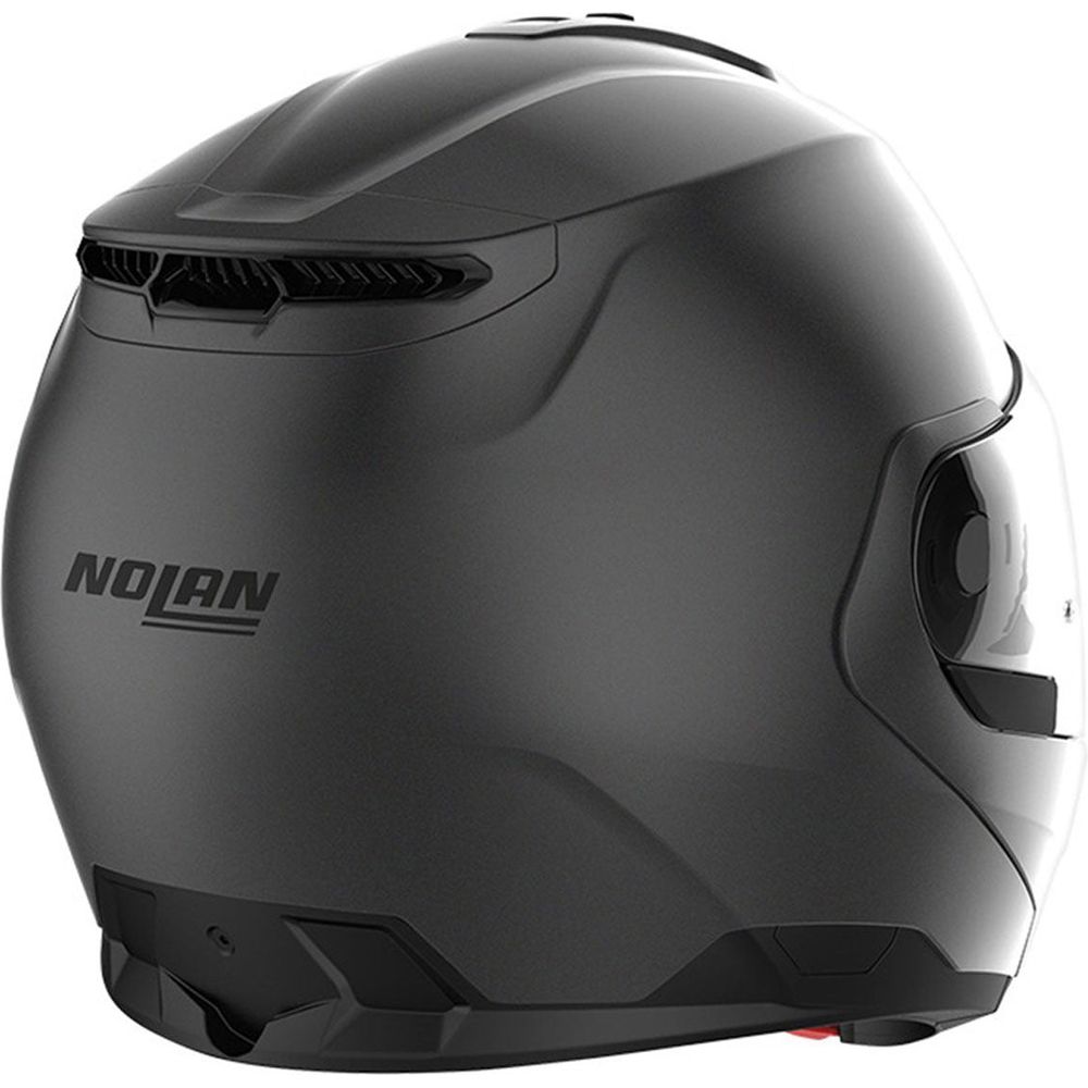 Nolan N100-6 Classic N-Com Modular Flip-Up Helmet Flat Vulcan Grey  - FREE UK Shipping, FREE 365 Day Returns | Moto Central