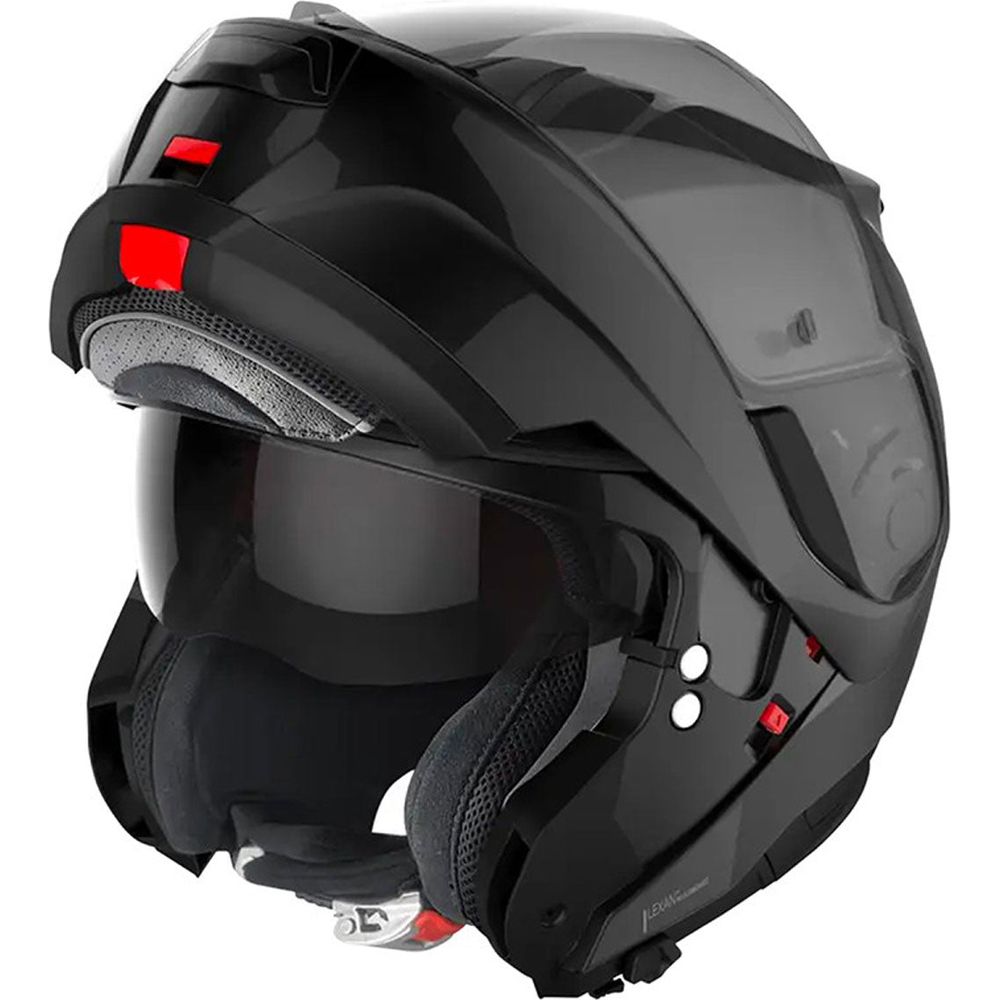 Nolan N100-6 Classic N-Com Modular Flip-Up Helmet Gloss Black