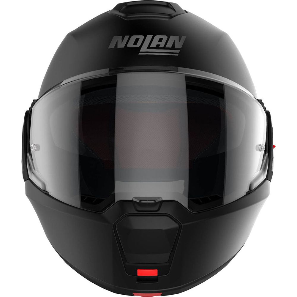 Nolan N120-1 Classic N-Com Modular Flip-Up Helmet Flat Black  - FREE UK Shipping, FREE 365 Day Returns | Moto Central