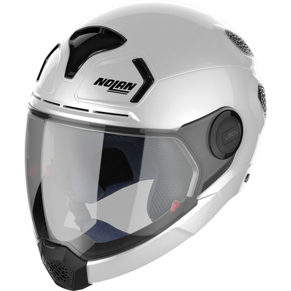 Nolan N30-4 VP Classic Hybrid Helmet Metal White