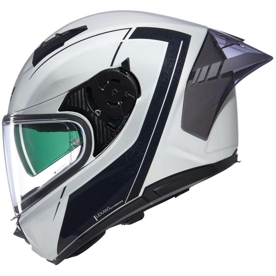 Nolan N60-6 Sport Mesmerico Full Face Helmet White / Black