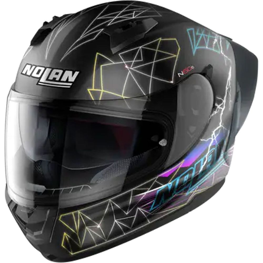 Nolan N60-6 Sport Raindance Full Face Helmet Flat Black