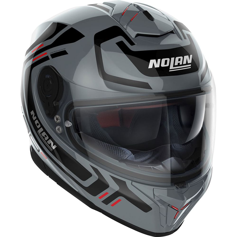 Nolan N80-8 Ally N-Com Full Face Helmet Slate Grey  - FREE UK Shipping, FREE 365 Day Returns | Moto Central