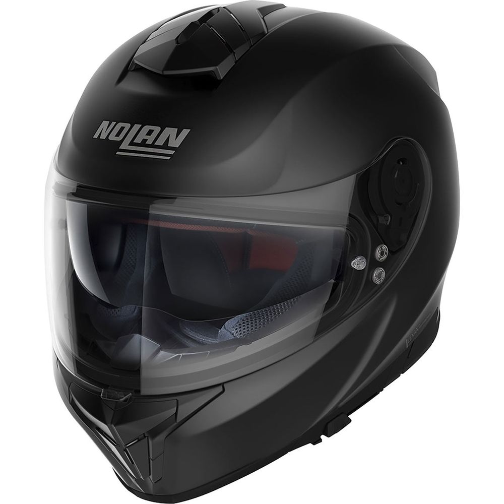 Nolan N80-8 Classic N-Com Full Face Helmet Flat Black