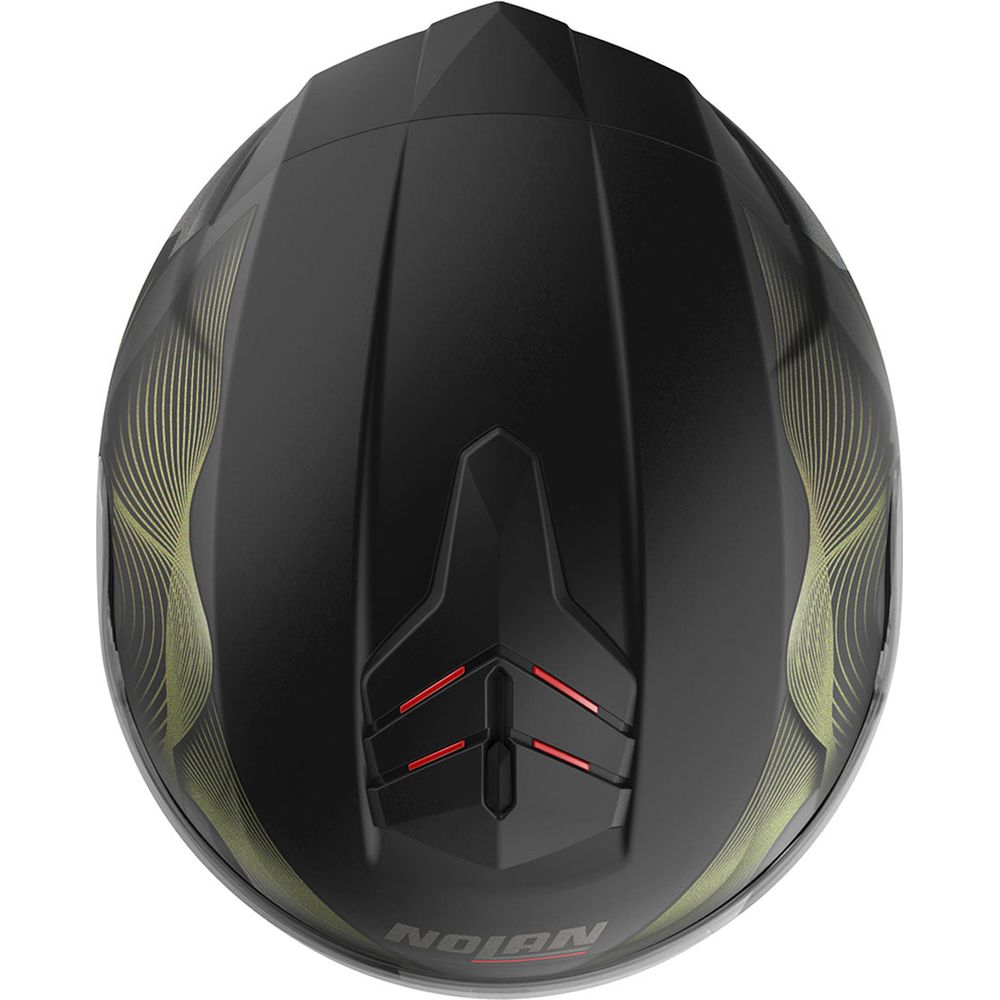 Nolan N80-8 Powerglide N-Com Full Face Helmet Flat Black / Gold