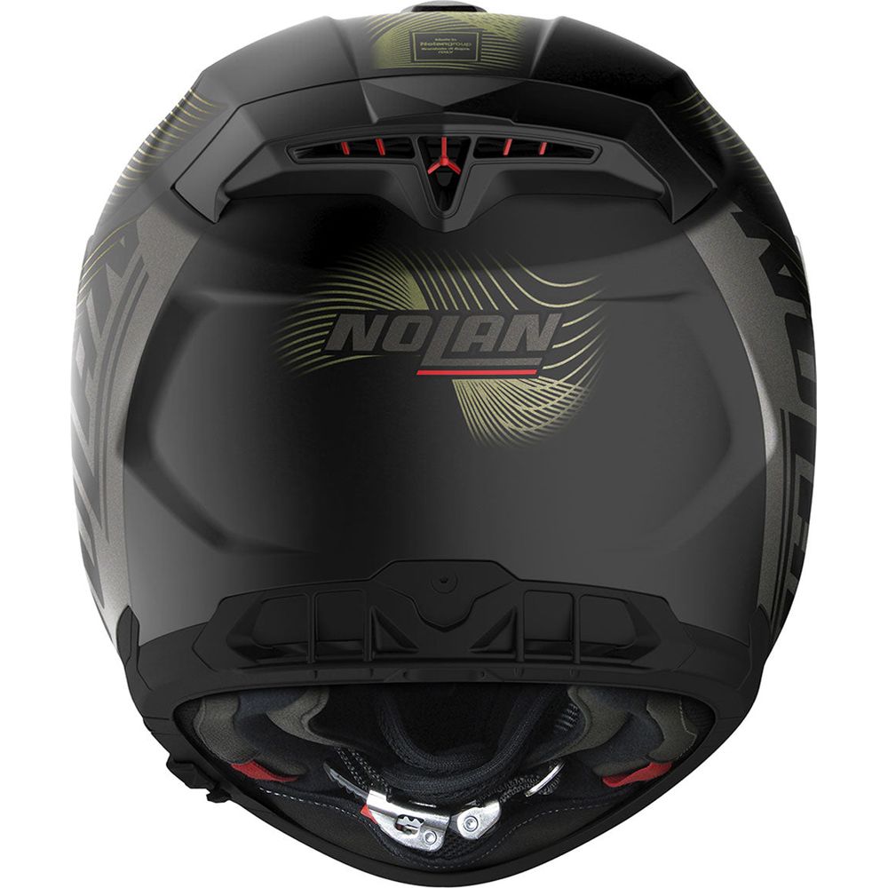 Nolan N80-8 Powerglide N-Com Full Face Helmet Flat Black / Gold