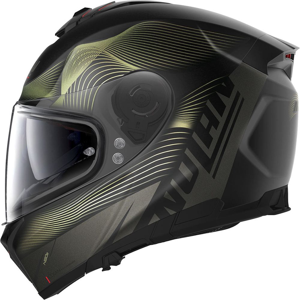 Nolan N80-8 Powerglide N-Com Full Face Helmet Flat Black / Gold