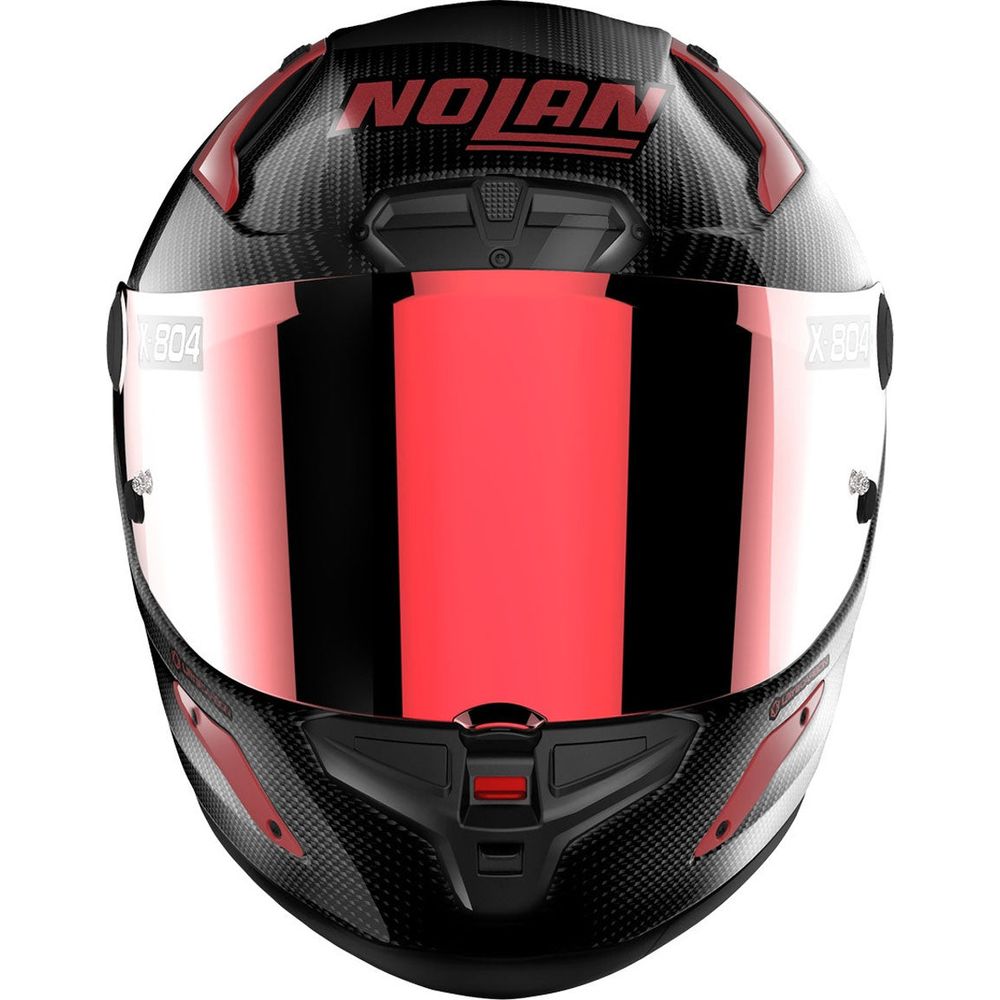 Nolan X-804 RS Ultra Carbon Iridium Edition Full Face Helmet Carbon / lridium - FREE UK Shipping, FREE 365 Day Returns | Moto Central