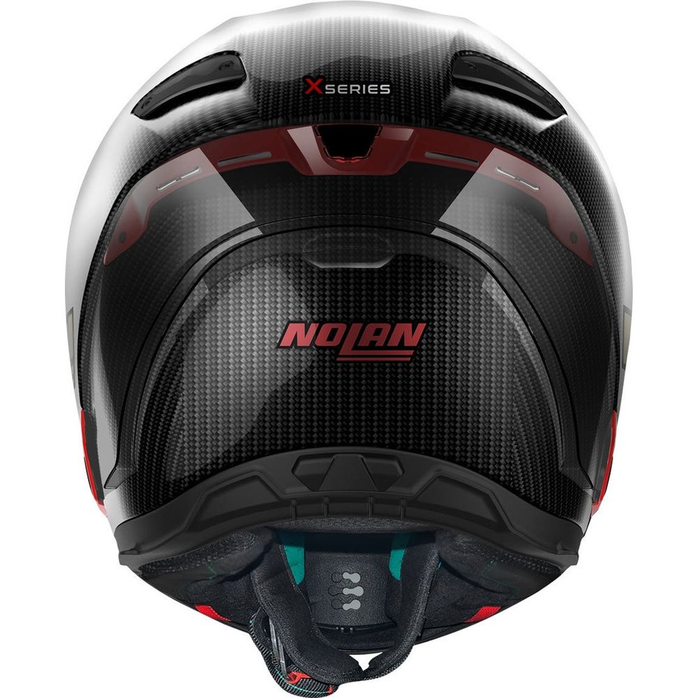 Nolan X-804 RS Ultra Carbon Iridium Edition Full Face Helmet Carbon / lridium - FREE UK Shipping, FREE 365 Day Returns | Moto Central