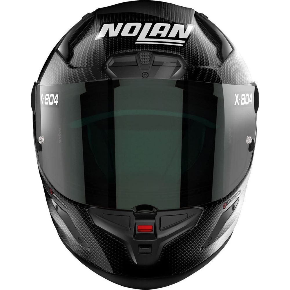 Nolan X-804 RS Ultra Carbon Puro Full Face Helmet Gloss Carbon - FREE UK Shipping, FREE 365 Day Returns | Moto Central