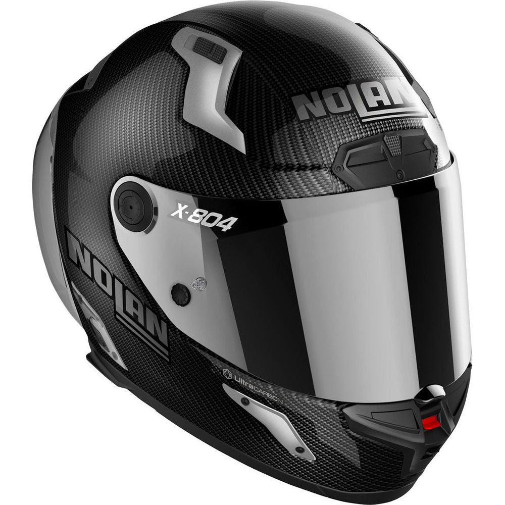 Nolan X-804 RS Ultra Carbon Silver Edition Full Face Helmet Carbon / Silver