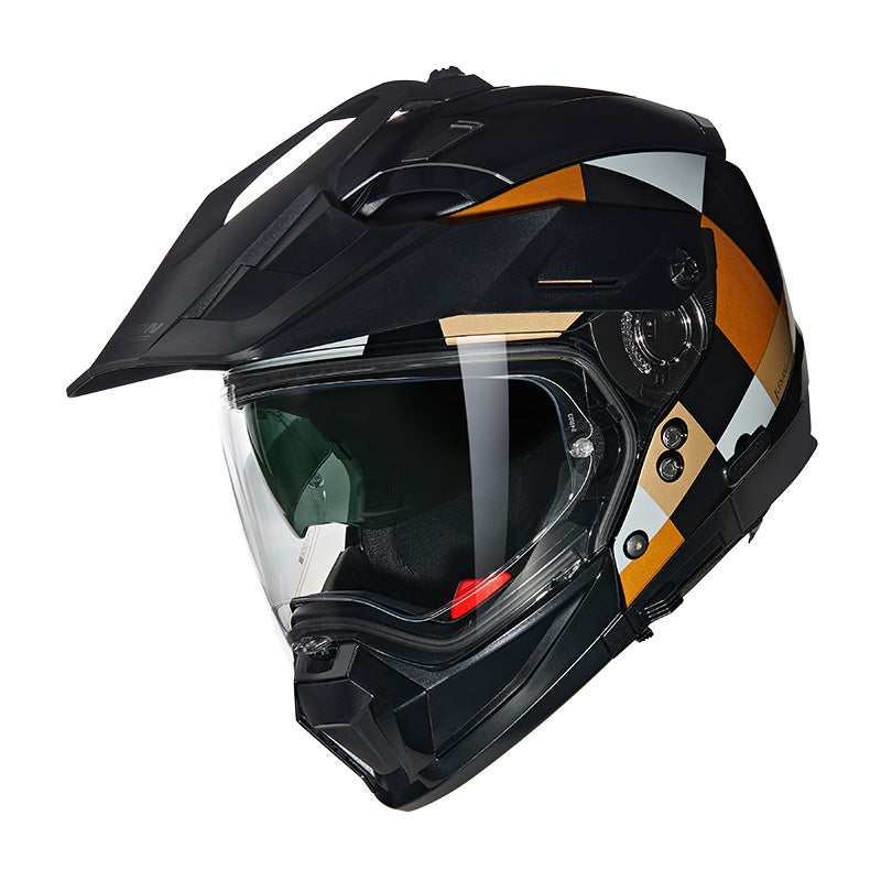 Nolan N70-2 X 06 Ruvido Adventure Helmet Orange / Black / Grey