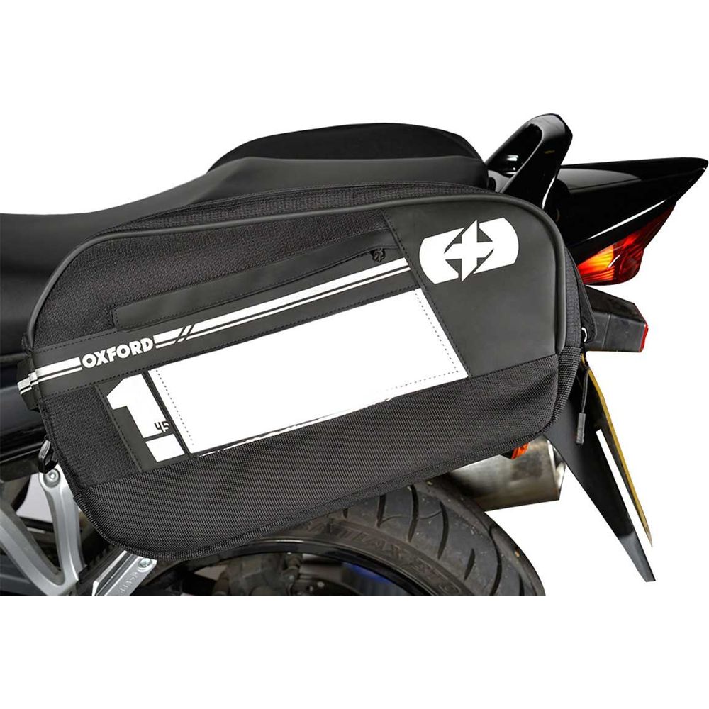 Oxford F1 Small Pannier Bag Black - 45 Litres  - FREE UK Shipping, FREE 365 Day Returns | Moto Central