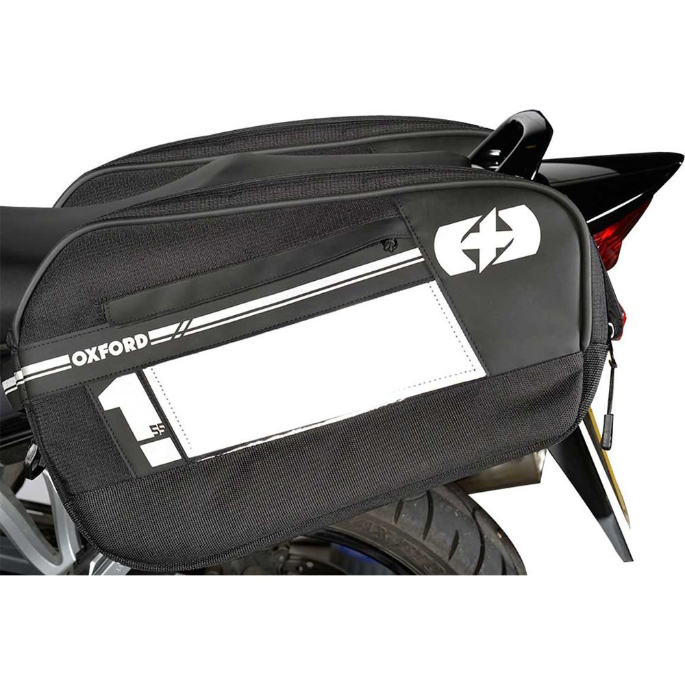 Oxford F1 Large Pannier Bag Black - 55 Litres