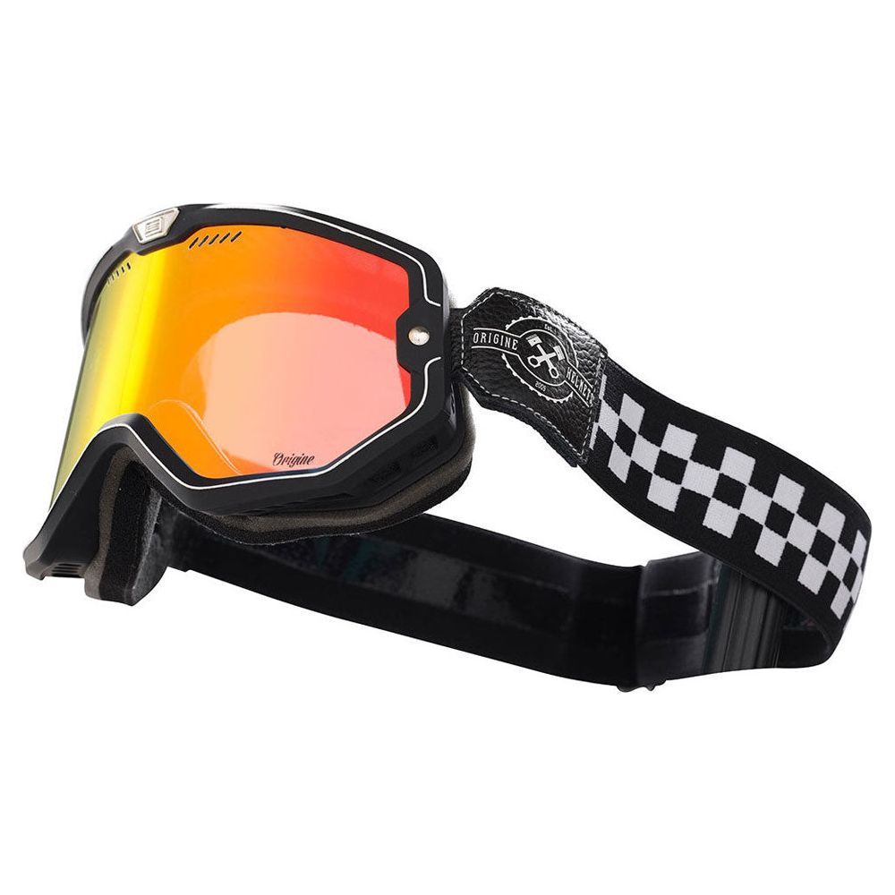 Origine Chequered Goggles Black / White