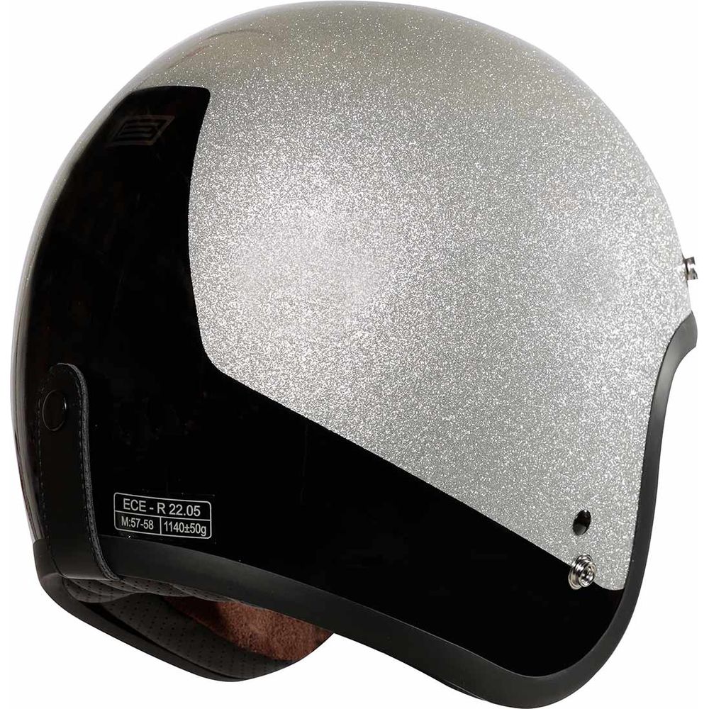 Origine Primo ECE 22.05 Open Face Helmet Cosmo Silver - FREE UK Shipping, FREE 365 Day Returns | Moto Central