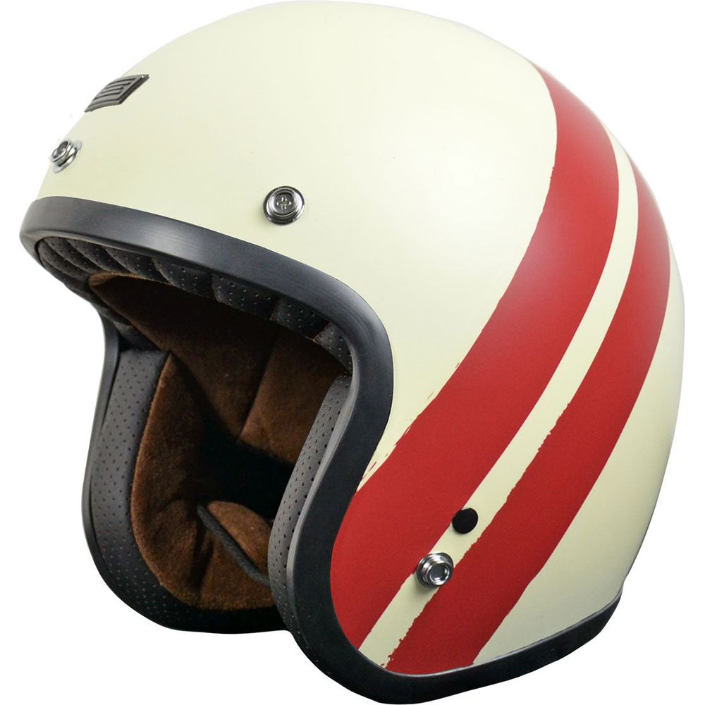 Origine Primo ECE 22.05 Open Face Helmet Jack Red / White