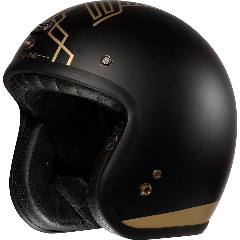 Origine Primo ECE 22.05 Open Face Helmet Limited Edition Ten Matt Black