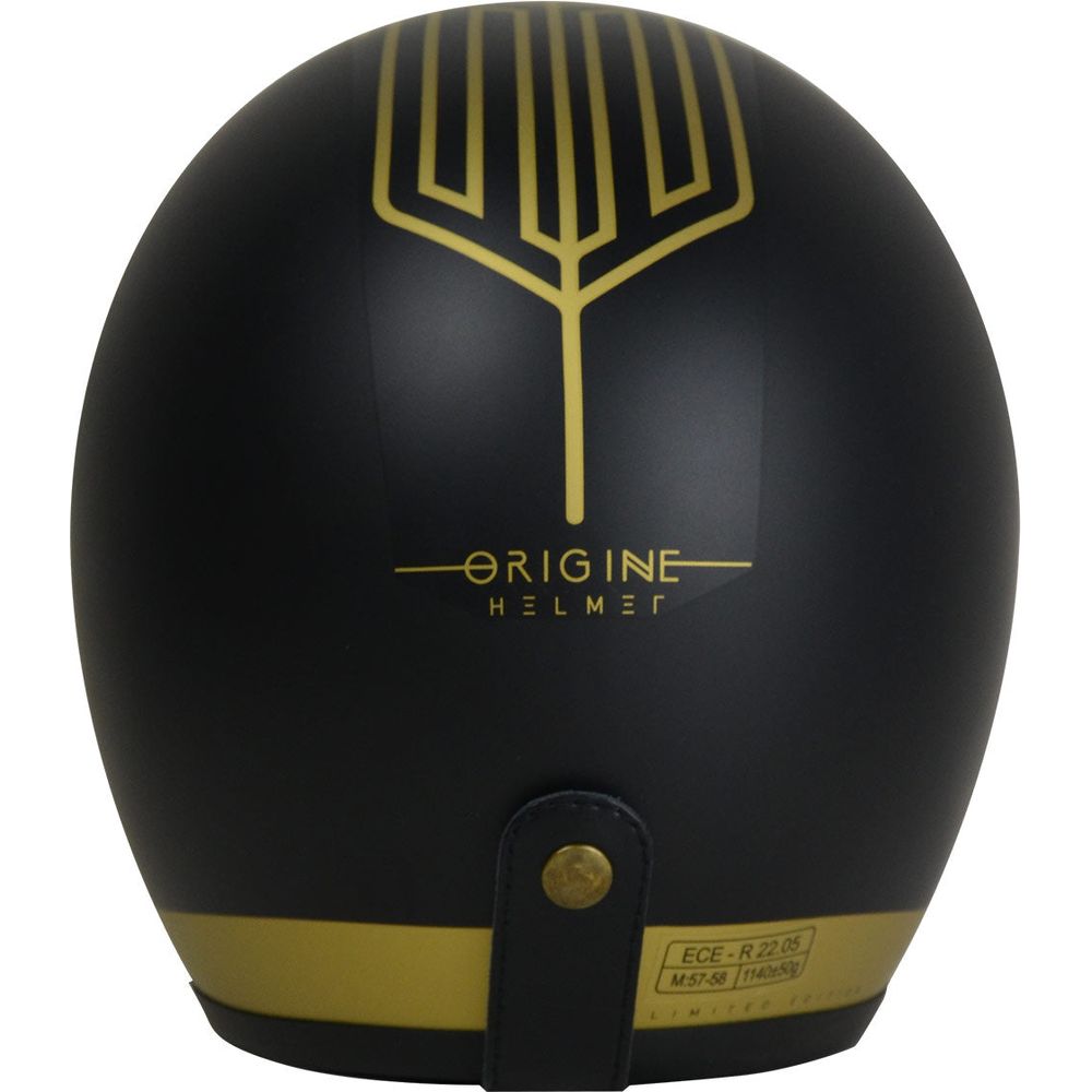 Origine Primo ECE 22.05 Open Face Helmet Limited Edition Ten Matt Black