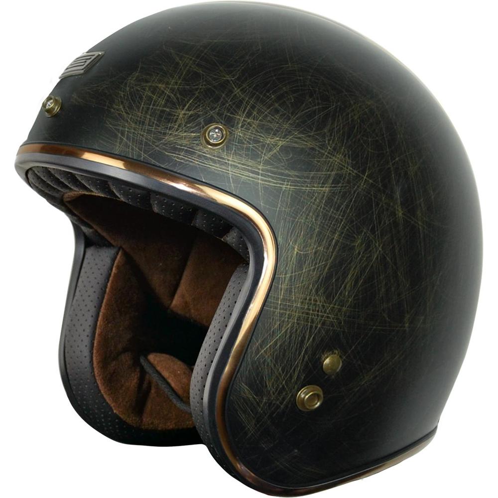 Origine Primo ECE 22.05 Open Face Helmet Scacco Bronze