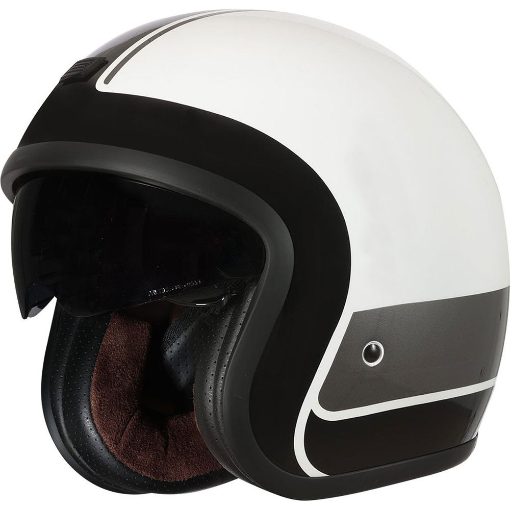 Origine Sprint ECE 22.05 Open Face Helmet Record Black / Gloss White