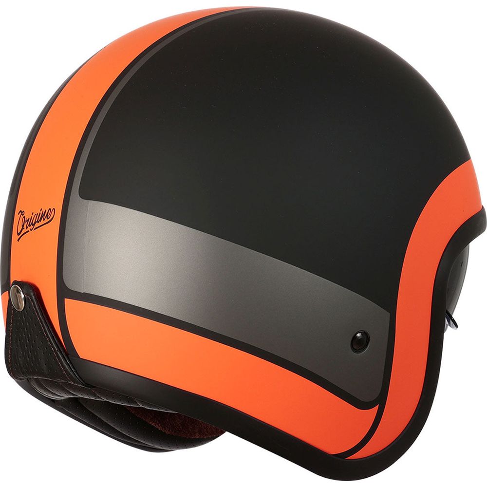 Origine Sprint ECE 22.05 Open Face Helmet Record Orange / Matt Black - FREE UK Shipping, FREE 365 Day Returns | Moto Central