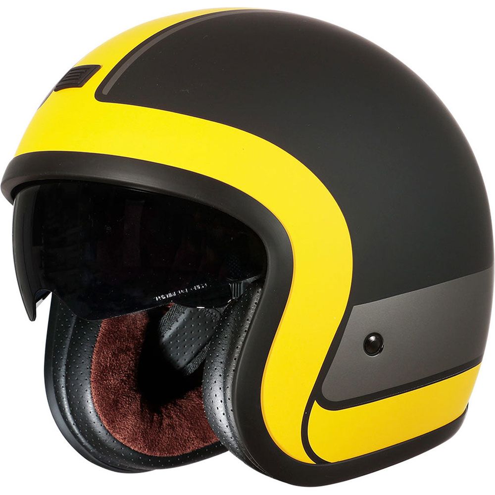 Origine Sprint ECE 22.05 Open Face Helmet Record Yellow / Matt Black