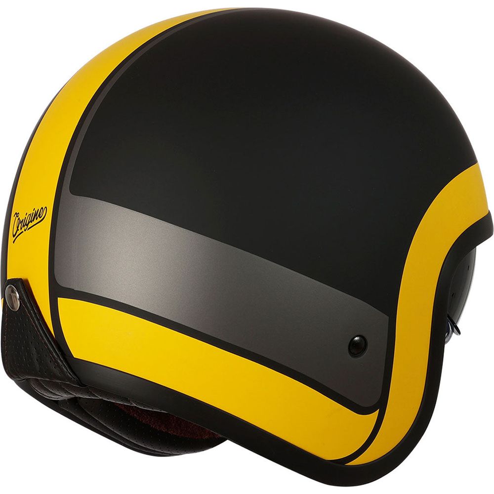 Origine Sprint ECE 22.05 Open Face Helmet Record Yellow / Matt Black  - FREE UK Shipping, FREE 365 Day Returns | Moto Central