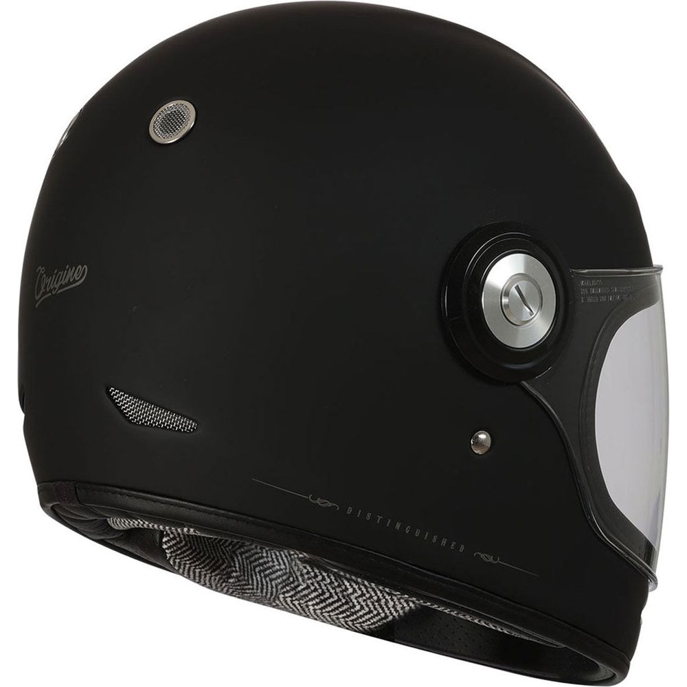 Origine Vega ECE 22.06 Full Face Helmet Distinguished Matt Black - FREE UK Shipping, FREE 365 Day Returns | Moto Central