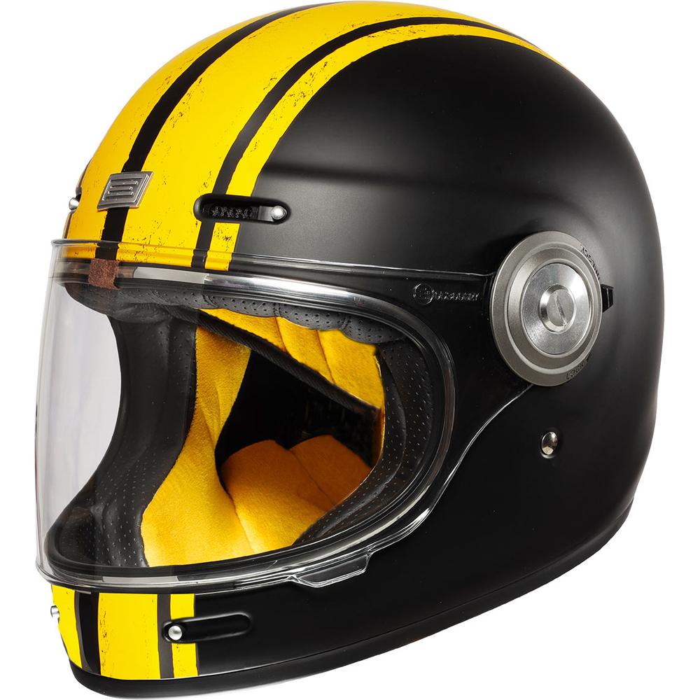 Origine Vega ECE 22.05 Full Face Helmet Custom Black / Yellow