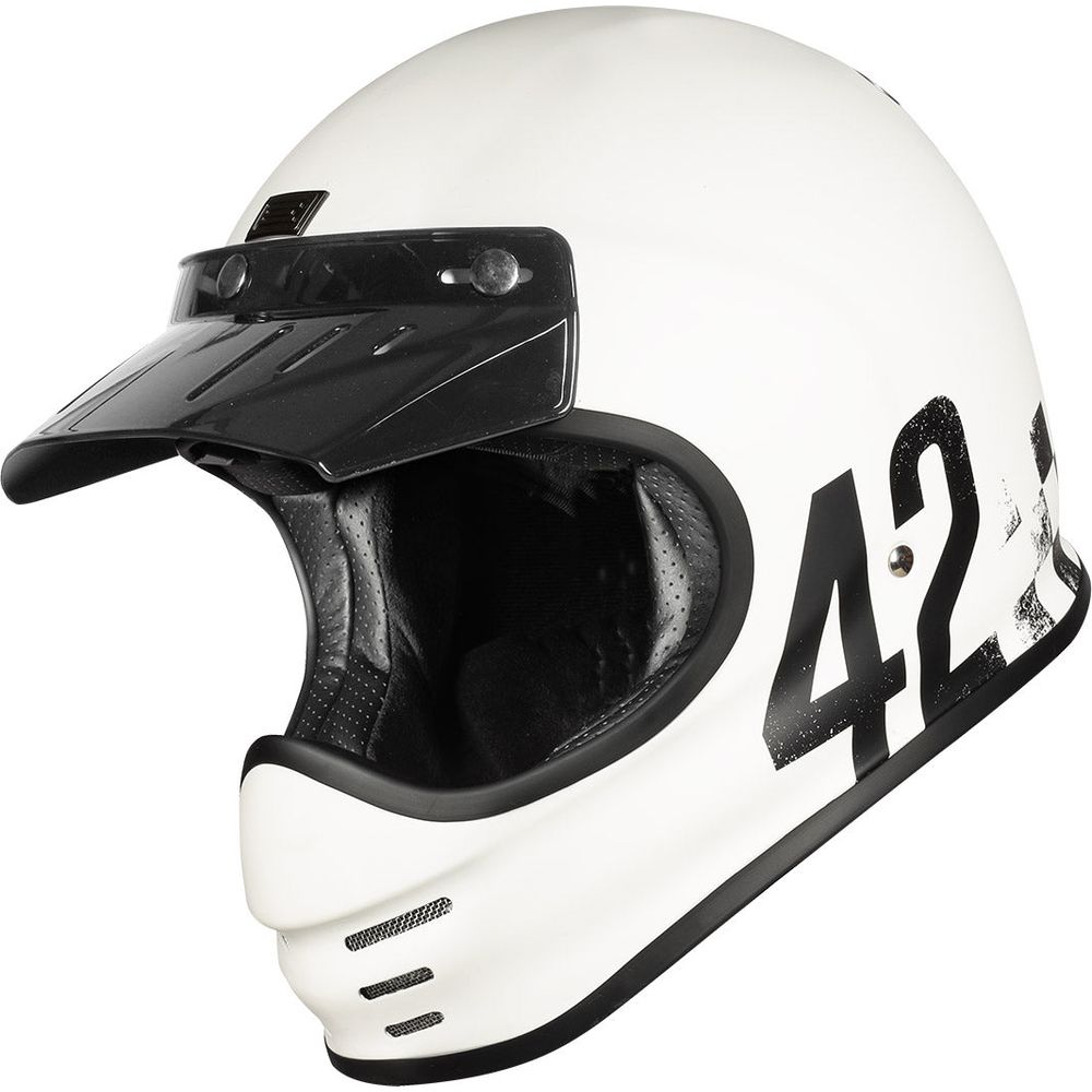 Origine Virgo ECE 22.05 Full Face Helmet Danny Matt White