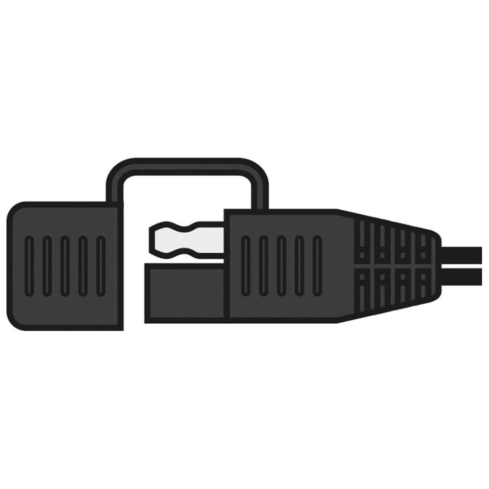 Oxford Extension Lead SAE To SAE Connector Black - 3m