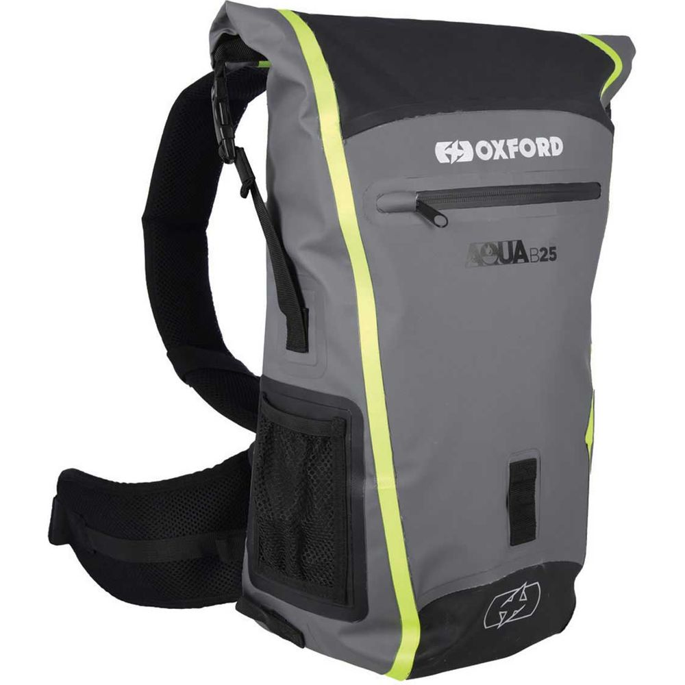 Oxford Aqua B25 Hydro Backpack Black / Grey / Fluo Yellow - 25 Litres