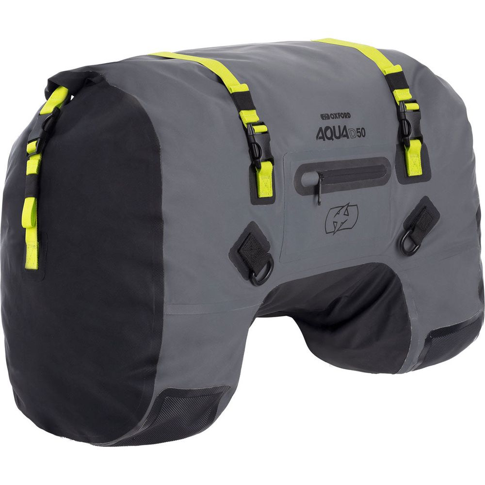 Oxford Aqua D50 Duffle Bag Black / Grey / Fluo Yellow - 50 Litres