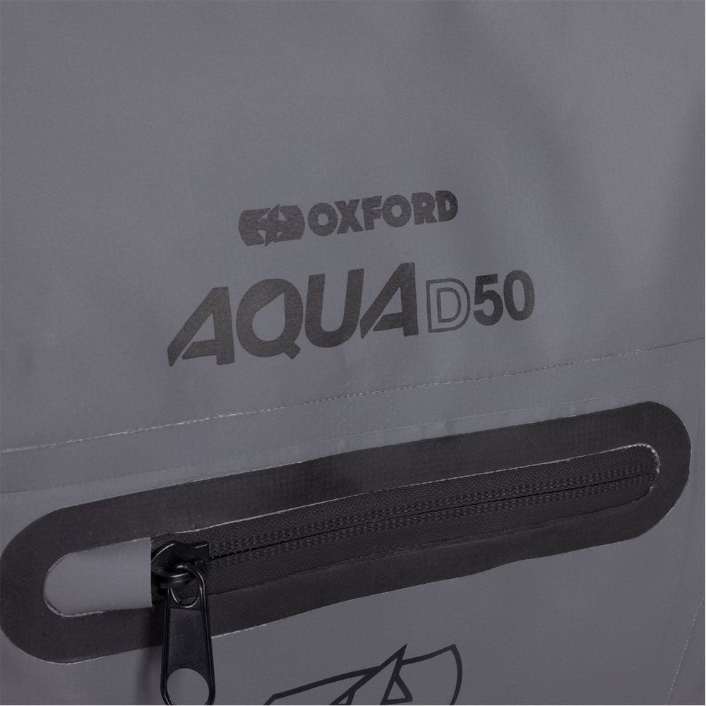 Oxford Aqua D50 Duffle Bag Black / Grey / Fluo Yellow - 50 Litres