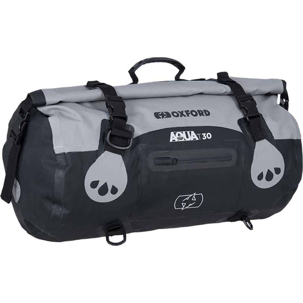 Oxford Aqua T30 Roll Bag Grey / Black - 30 Litres