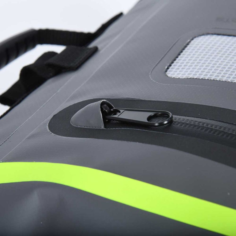 Oxford Aqua T8 Tail Bag Black / Grey / Fluo Yellow - 8 Litres  - FREE UK Shipping, FREE 365 Day Returns | Moto Central