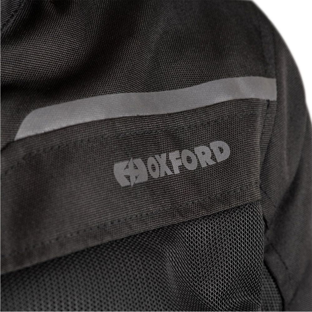 Oxford Arizona 1.0 Air Ladies Textile Jacket Stealth Black  - FREE UK Shipping, FREE 365 Day Returns | Moto Central