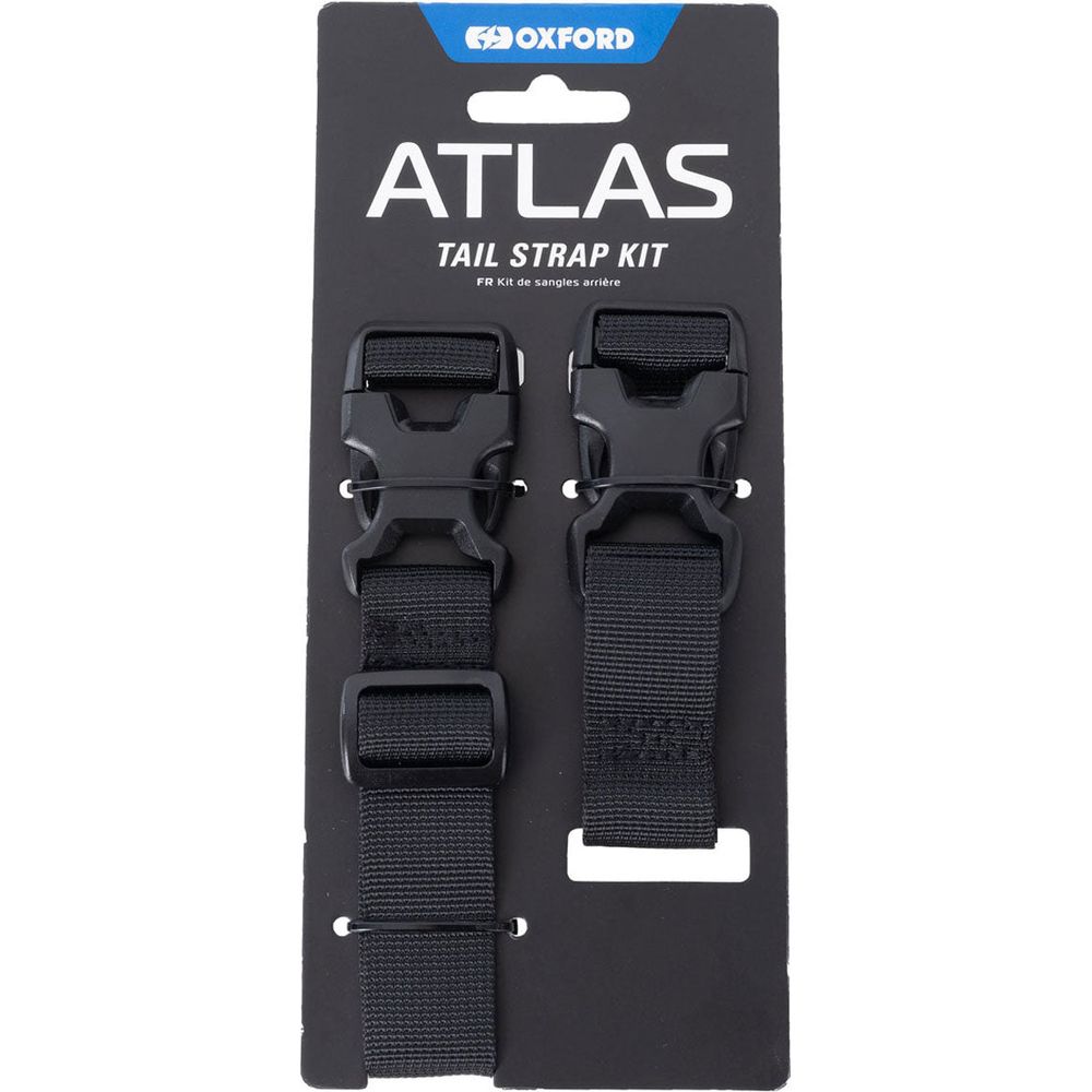 Oxford Tail Straps Kit Black For Atlas Advanced Tour Packs